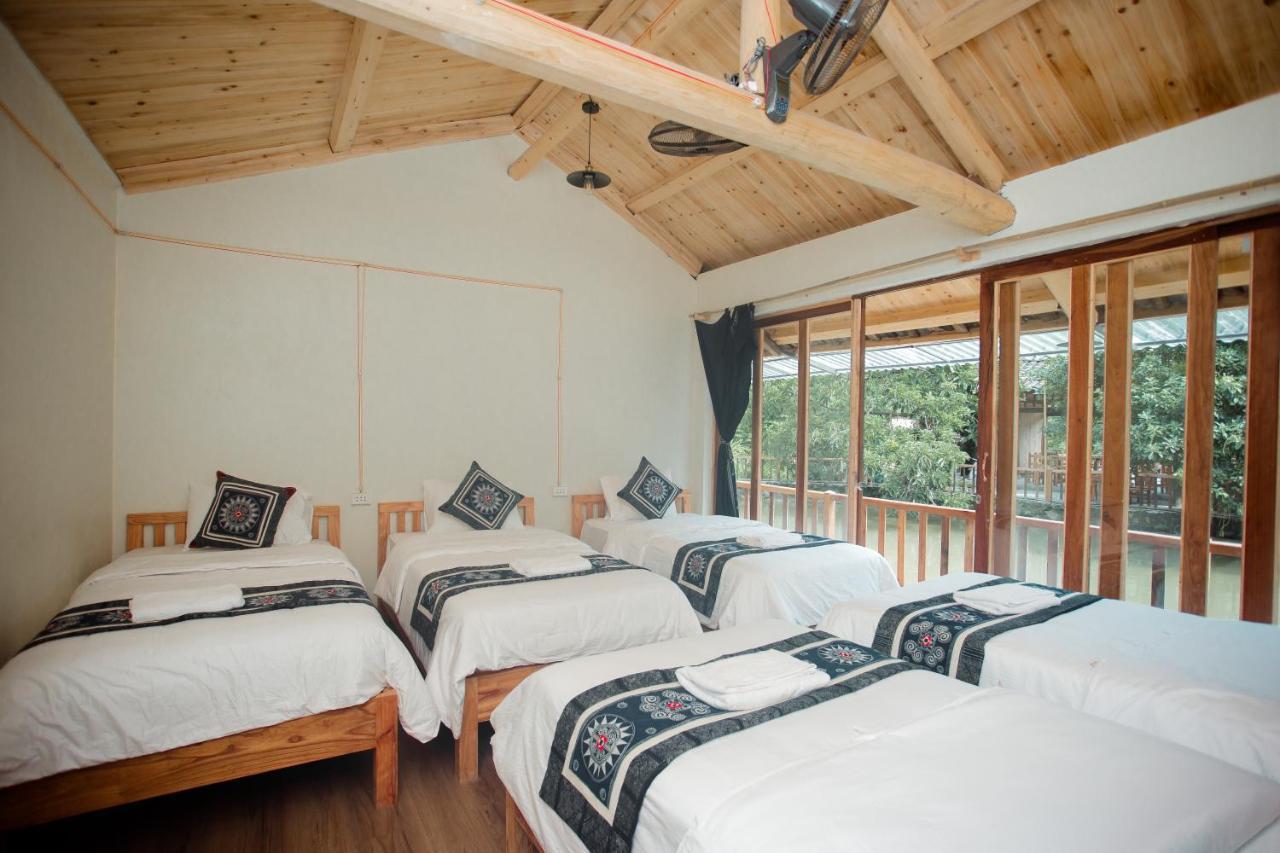 Bong Bang Homestay 2 Yen Minh Esterno foto